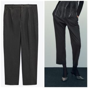 Zara Relaxed Chino Pants New
